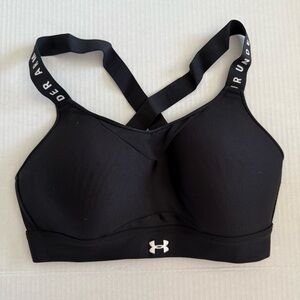 Like New! | Under Armour |  Cross-Back Sports Bra | Black | Size: M